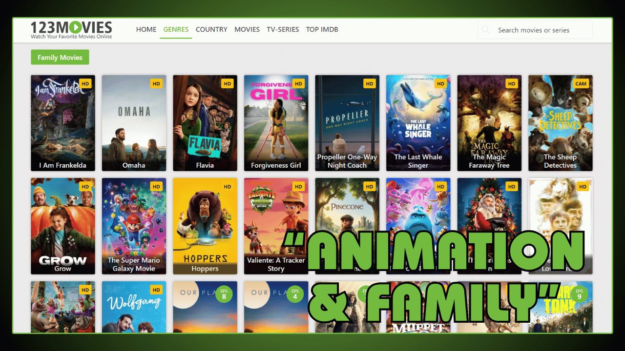 Animation and Family