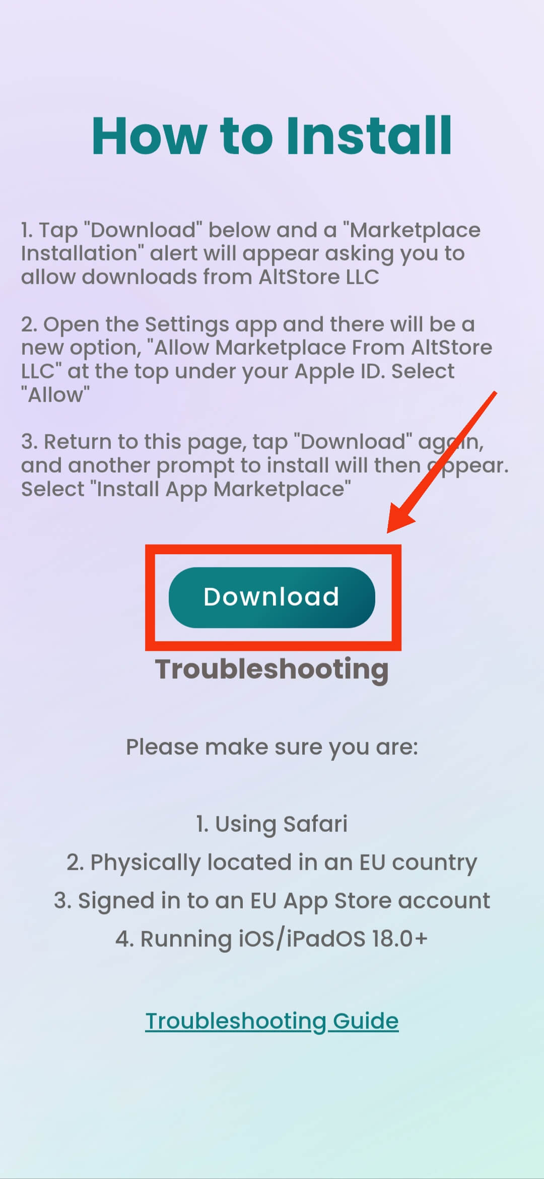 Download AltStore