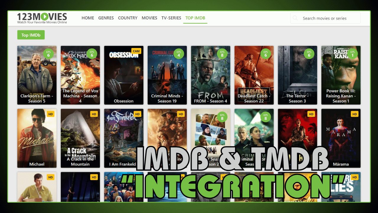 IMDB and TMDB Integration