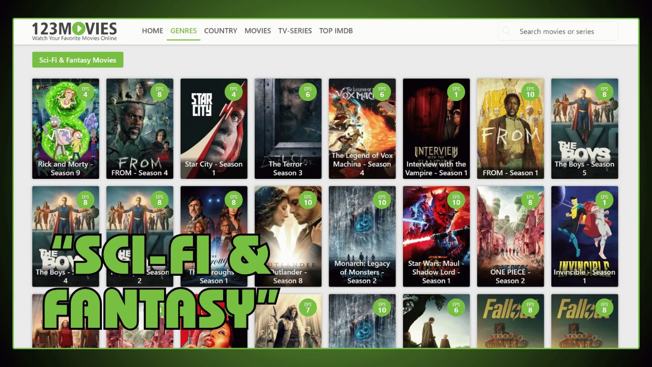 Sci-Fi and Fantasy